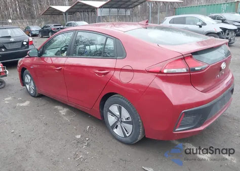 2020 Hyundai Ioniq Hybrid Blue из США, поврежденный, VIN KMHC65LC0LU206992